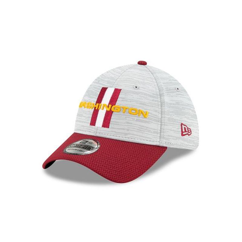 NFL Washington Football Team Official Training 39Thirty Stretch Fit (MKV7078) - Red New Era Caps